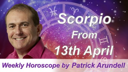 Scorpio Weekly Horoscope from 13th April 2015