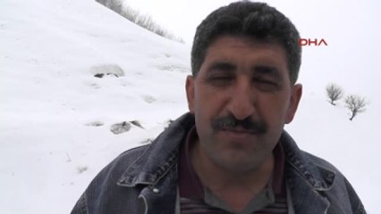 Muş'ta Dağ Köyleri Kar Altında