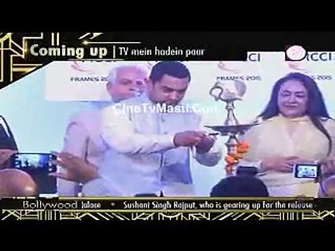 Amir Ko Nahi Srk Salman Ka Daar 30th March 2015 CineTvMasti.Com