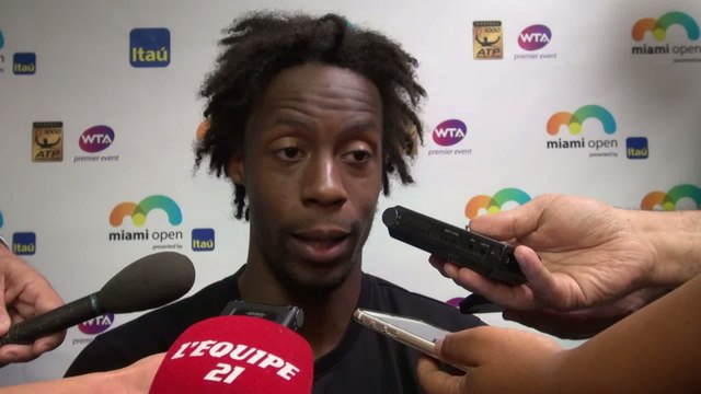 Tennis - Miami : Monfils «Je suis toujours sur ma réserve»