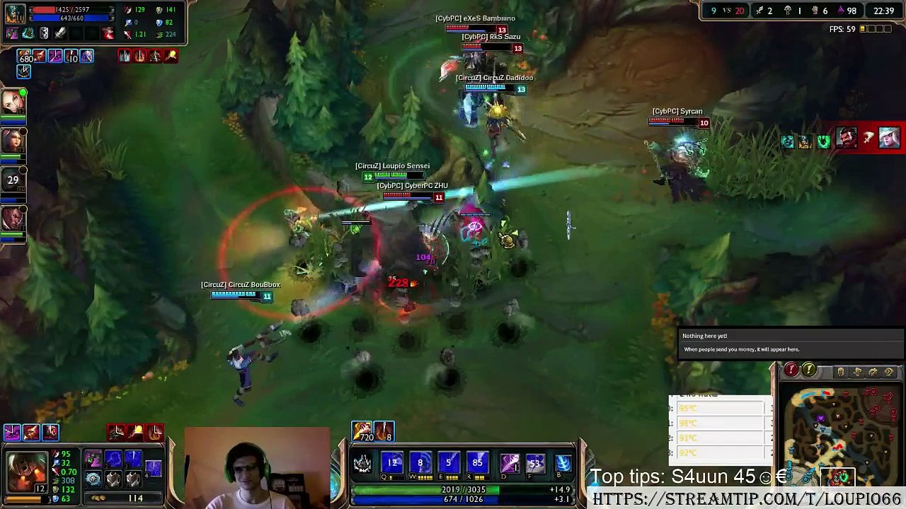 Loupio sur League of Legends - Partie 1 (30/03/2015)