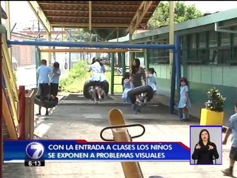 Con la entrada a clases aumentan las enfermedades visuales en los niños
