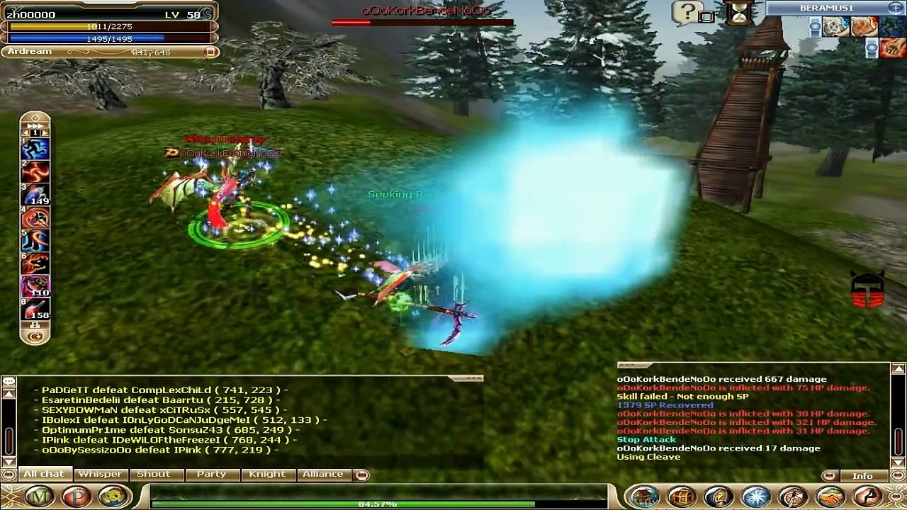 Knight Online 2012 Beramus Ardream Warrior Pk Movie zh00000 [Shower]