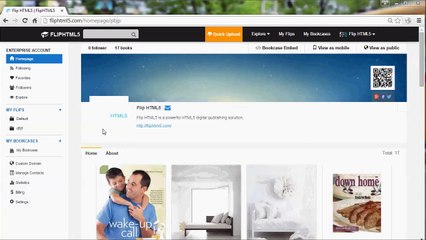 Upload A PDF Document and Embed it Into Site with FlipHTML5