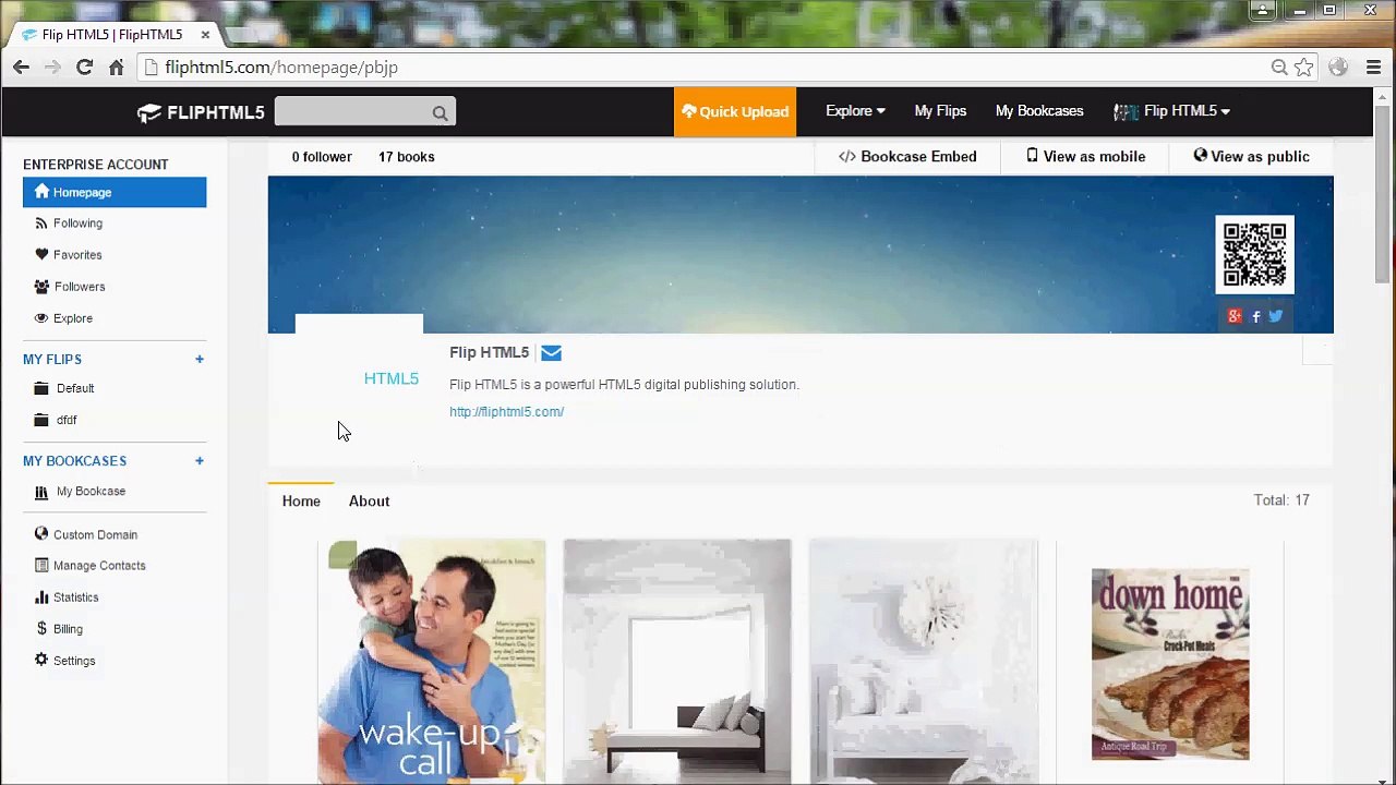 Upload A PDF Document and Embed it Into Site with FlipHTML5