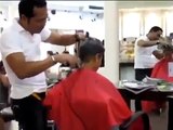 Long hair cut - Long hair buzzed off - Bob cut long hair cutting - haircut short video