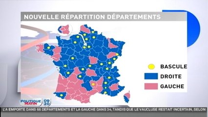 Départementales : une lourde défaite pour l'exécutif
