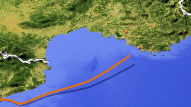 VIDEOGRAPHIE - Le trajet de l'A320 de Germanwings