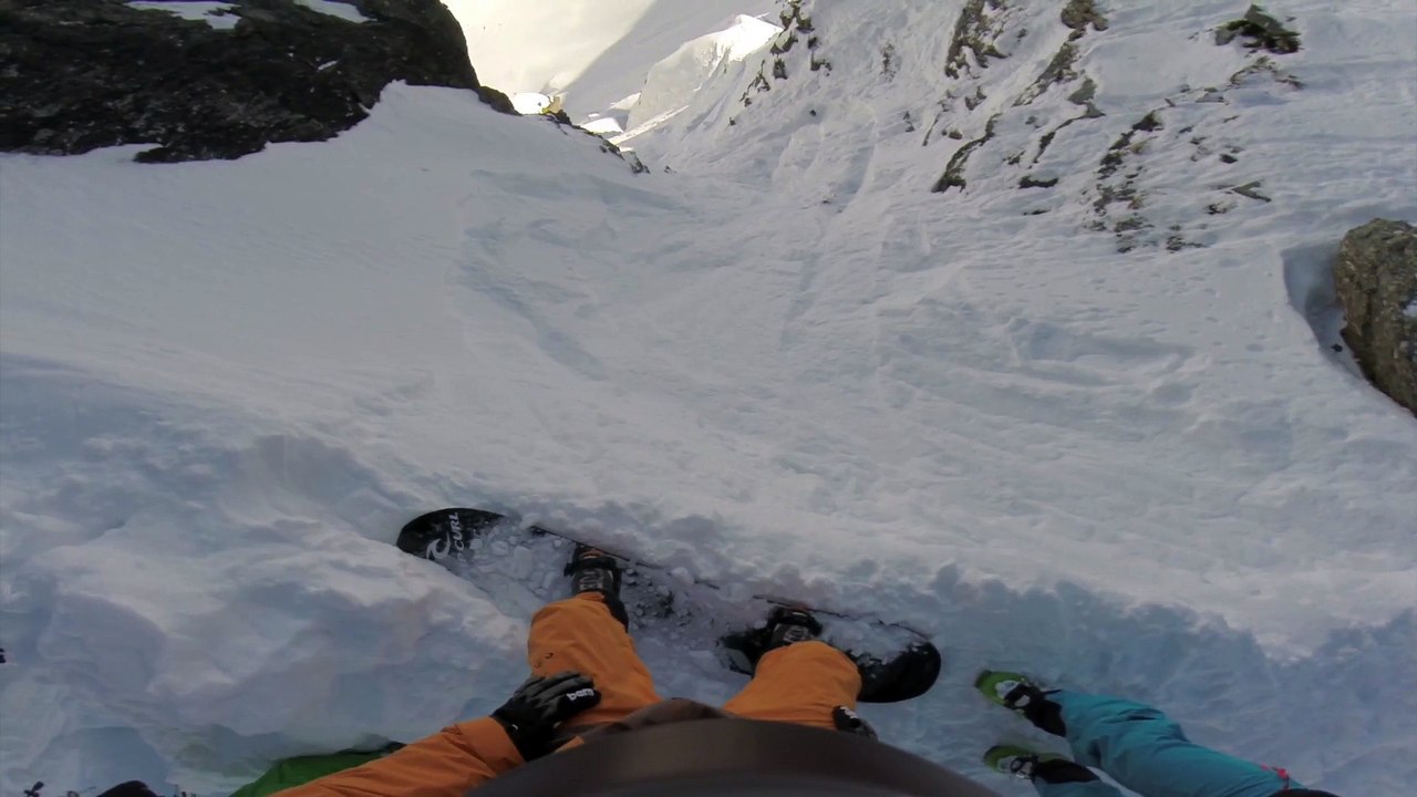 GoPro : le run d'Emilien Badoux lors de l'Xtreme Verbier 2015