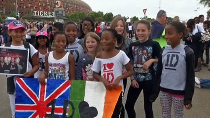 Fans excited for One Direction show despite Zayn's exit