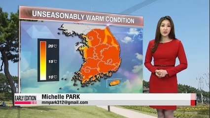 Haze due to high levels of fine dust