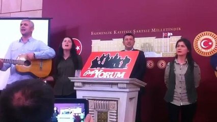 TBMM'de Grup Yorum konseri