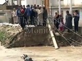 Video: Bemina's Hamdania colony inundated flood in kashmir 30/03/2015