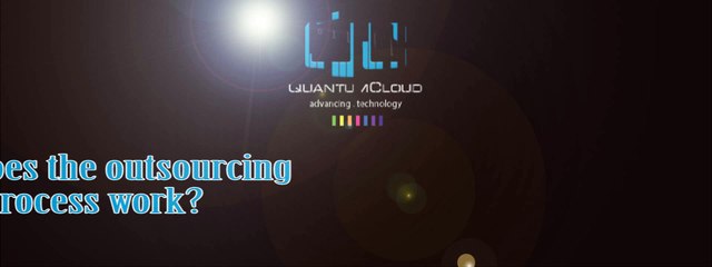 How does the outsourcing process work