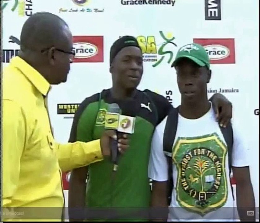 Interview With Boys Open Javelin Gold & Bronze Medalists  - Champs 2015
