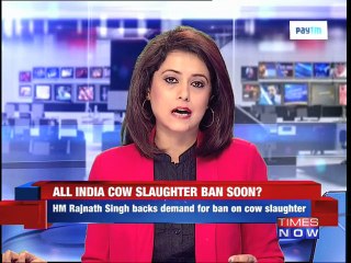 Nationwide cow slaughter ban soon?