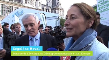 Ségolène Royal s'est rendue au 12e Forum international de la météo et du climat