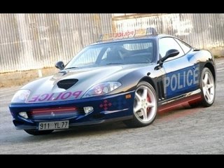 Ferrari 550 maranello POLICE Autoroute