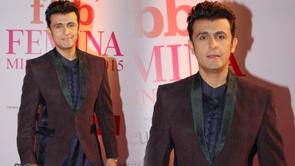 Sonu Nigam On Femina Miss India Red Carpet