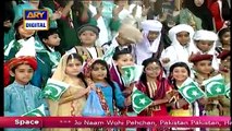Justin beatifull kids Singing A Pushto Song Janan On Nida Yasir Live Morning Show