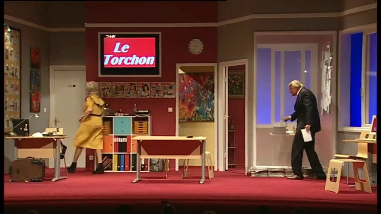 -Theatre -D.Gilbert dans '' Presse pipaul " extrait 2