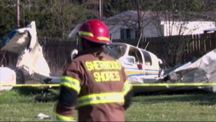 Un avion s'écrase sur une maison au Texas