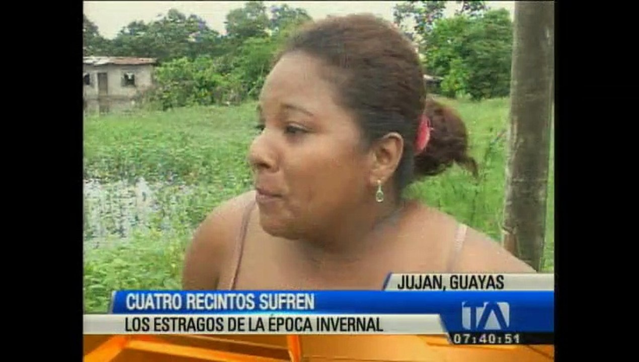 Cuatro recintos de Jújan sufren los estragos de la época invernal