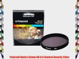 Polaroid Optics 82mm ND 0.6 Neutral Density Filter