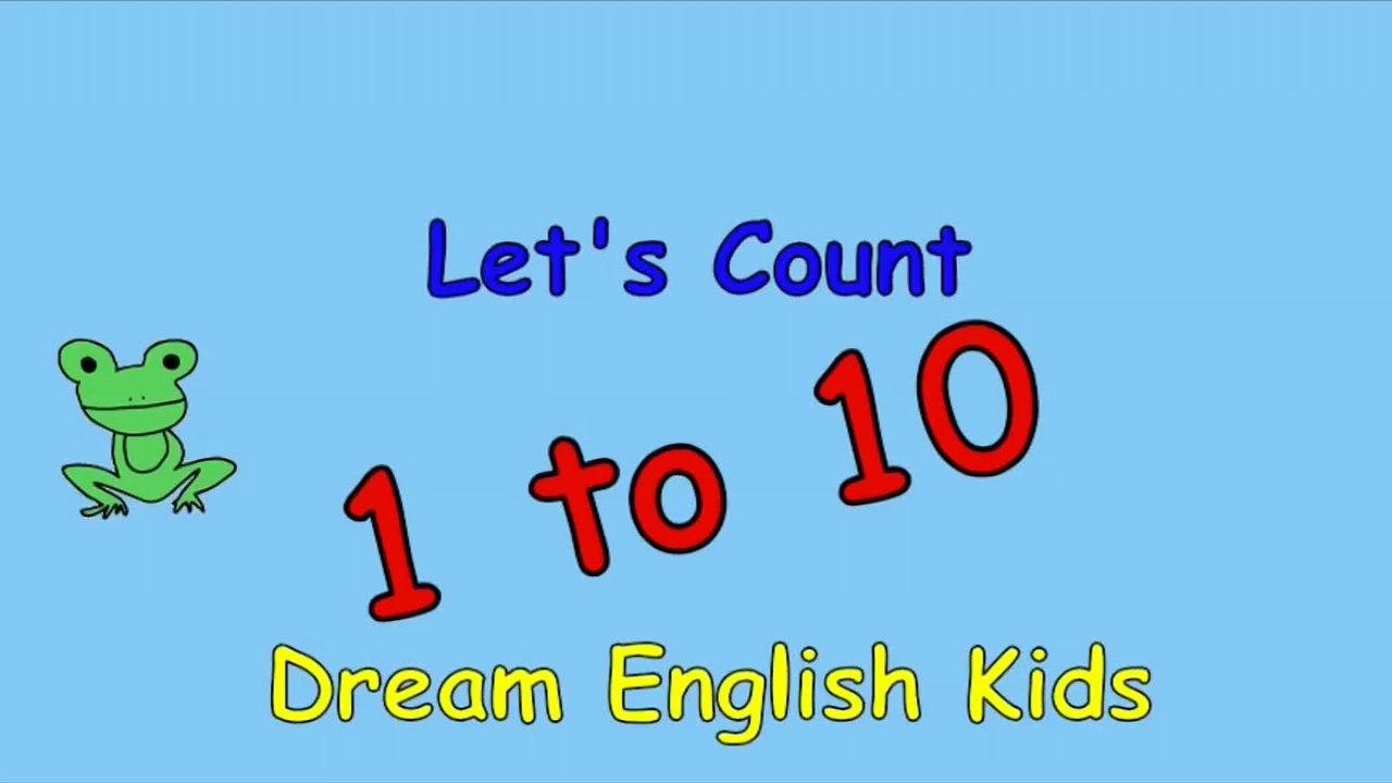 Numbers Song Let's Count 1-10