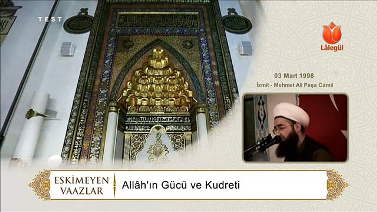 03. 03. 1998 Kısım 1 Cübbeli Ahmet Hoca İzmit Mehmet Ali Paşa Camii Sohbeti