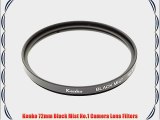 Kenko 72mm Black Mist No.1 Camera Lens Filters