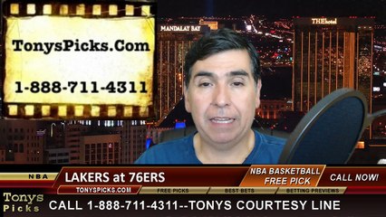 Philadelphia 76ers vs. LA Lakers Free Pick Prediction NBA Pro Basketball Odds Preview 3-30-2015