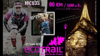 Ecotrail Paris 80km - Nico35