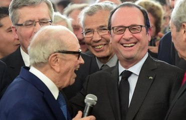 Quand le président tunisien confond François Hollande avec François Mitterrand - ZAPPING ACTU DU 30/03/2015