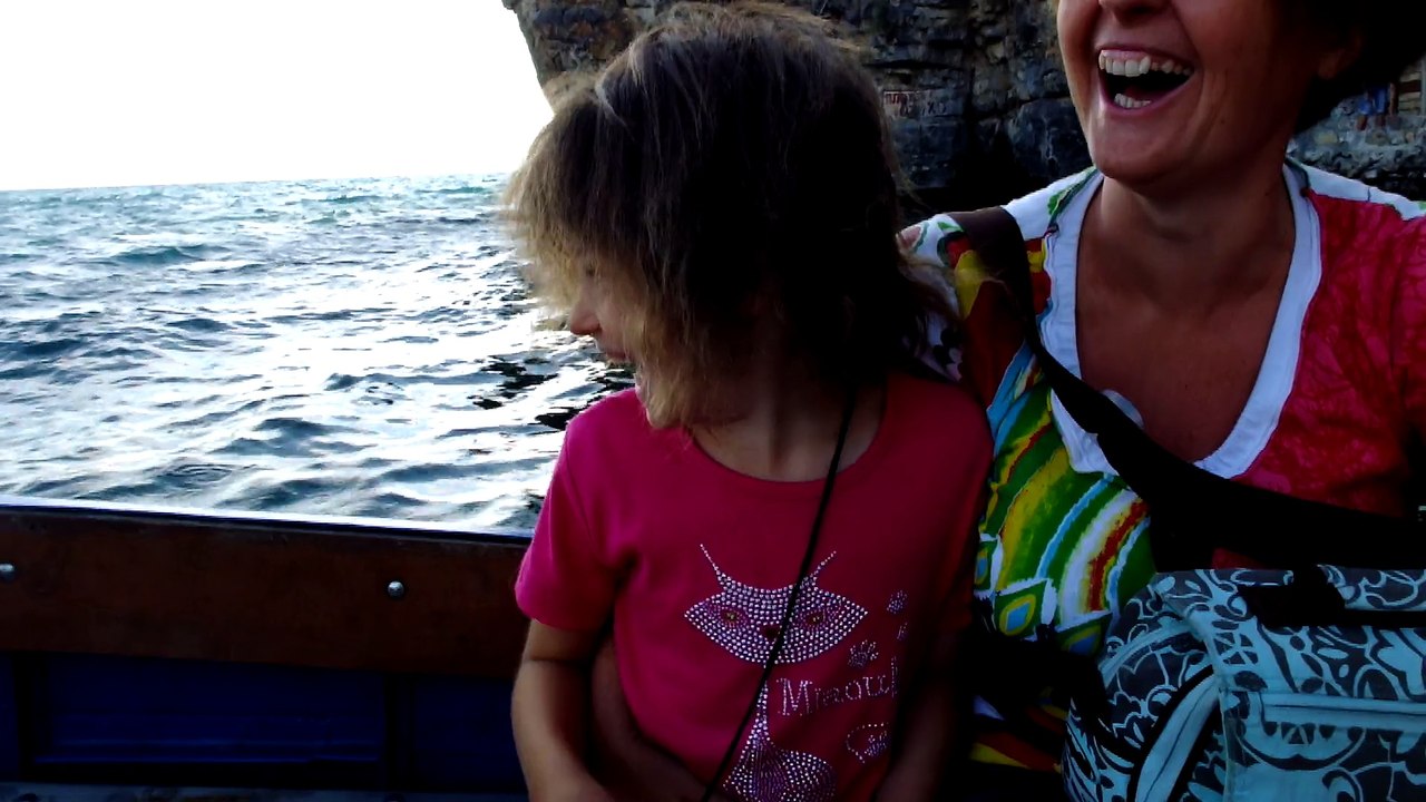 En barque sur le lac d'Ohrid