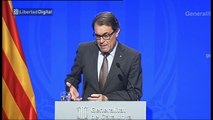 Artur Mas también suspende su agenda oficial