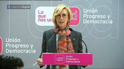 Rosa Díez ni dimite ni piensa pactar con Ciudadanos