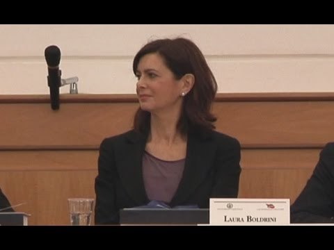 Napoli - Vitalizi a parlamentari condannati, Boldrini: Chiusa istruttoria (27.03.15)