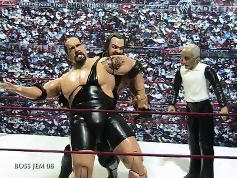 WWE Toys in Motion (WTM) Bigshow VS the Undertaker -  Casket Match