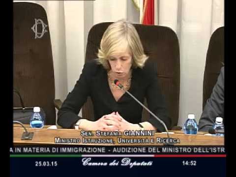 Roma - Audizione Ministro Giannini e Morcone (25.03.15)