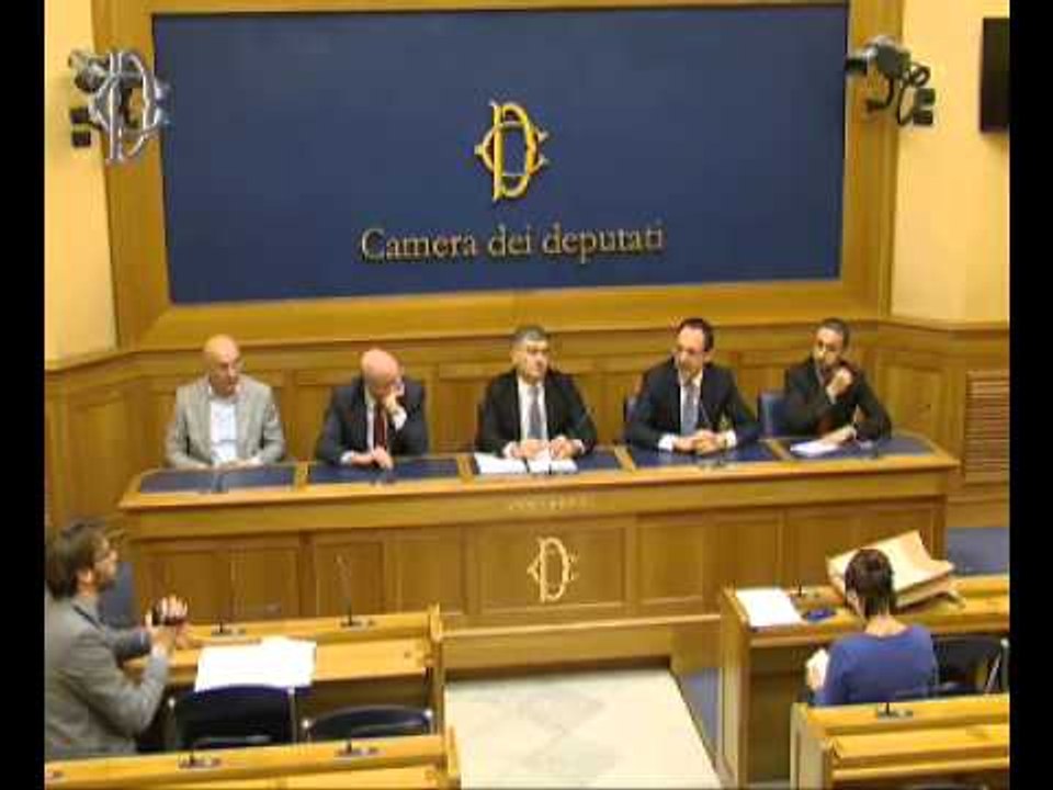 Roma - Mozione arte della pizza - Conferenza stampa di Pino Pisicchio (25.03.15)