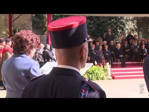 Roma - Il Presidente Mattarella al 71° anniversario delle Fosse Ardeatine (24.03.15)
