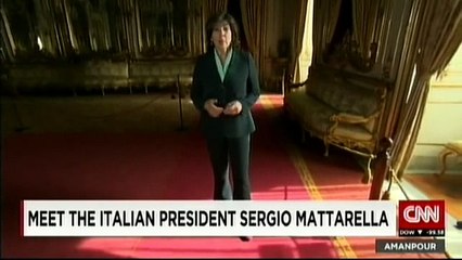 Roma - Intervista di Mattarella alla CNN (19.03.15)