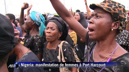 Nigeria: tirs de gaz lacrymogène contre des manifestantes