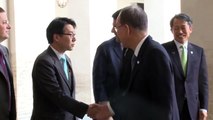 Roma - Renzi riceve Ban Ki-moon a Palazzo Chigi (18.03.15)