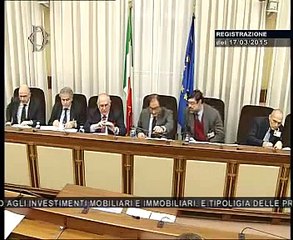 Download Video: Roma - Audizione Presidente Previdenza Farmacisti, Croce e Lazzaro (17.03.15)