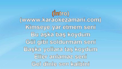 Aykut İlter ‐ Ara Beni İsmini Verdim - 2004 TÜRKÇE KARAOKE
