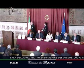 Roma -  Presentazione volumi “Lucio Magri - Attività parlamentare” - Gianni Melilla (11.03.15)