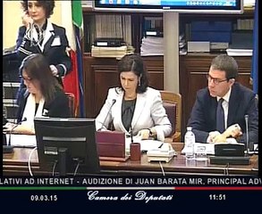 Roma - Diritti e i doveri relativi ad Internet - Juan Barata Mir (09.03.15)