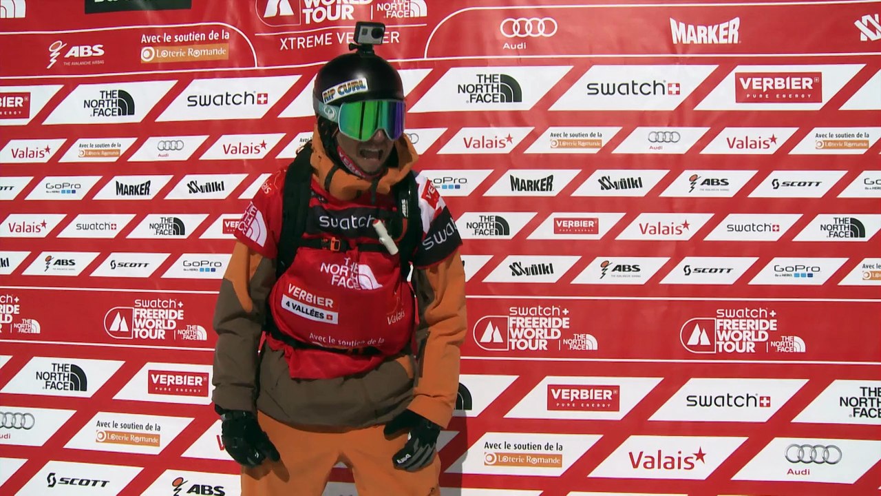 FWT15 - Run of Emilien Badoux (SUI) - Swatch Xtreme Verbier 2015 by The North Face®